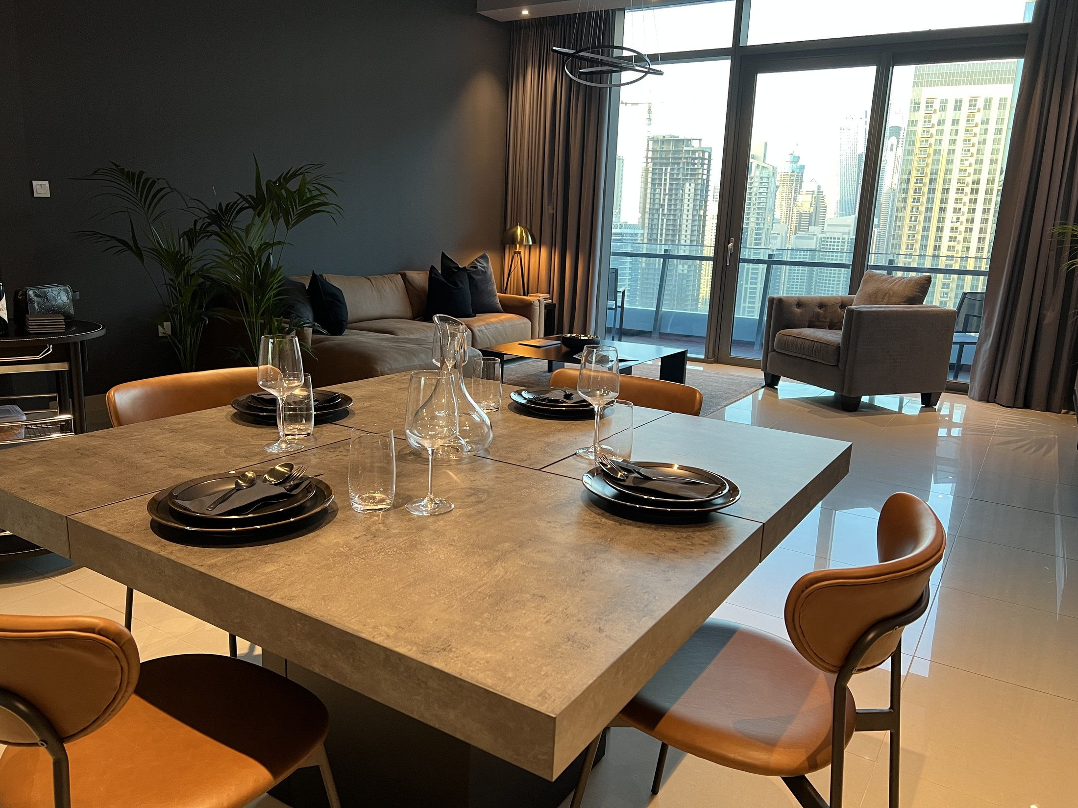 Villa Damac Hills — modern interior design by PvLDesigns