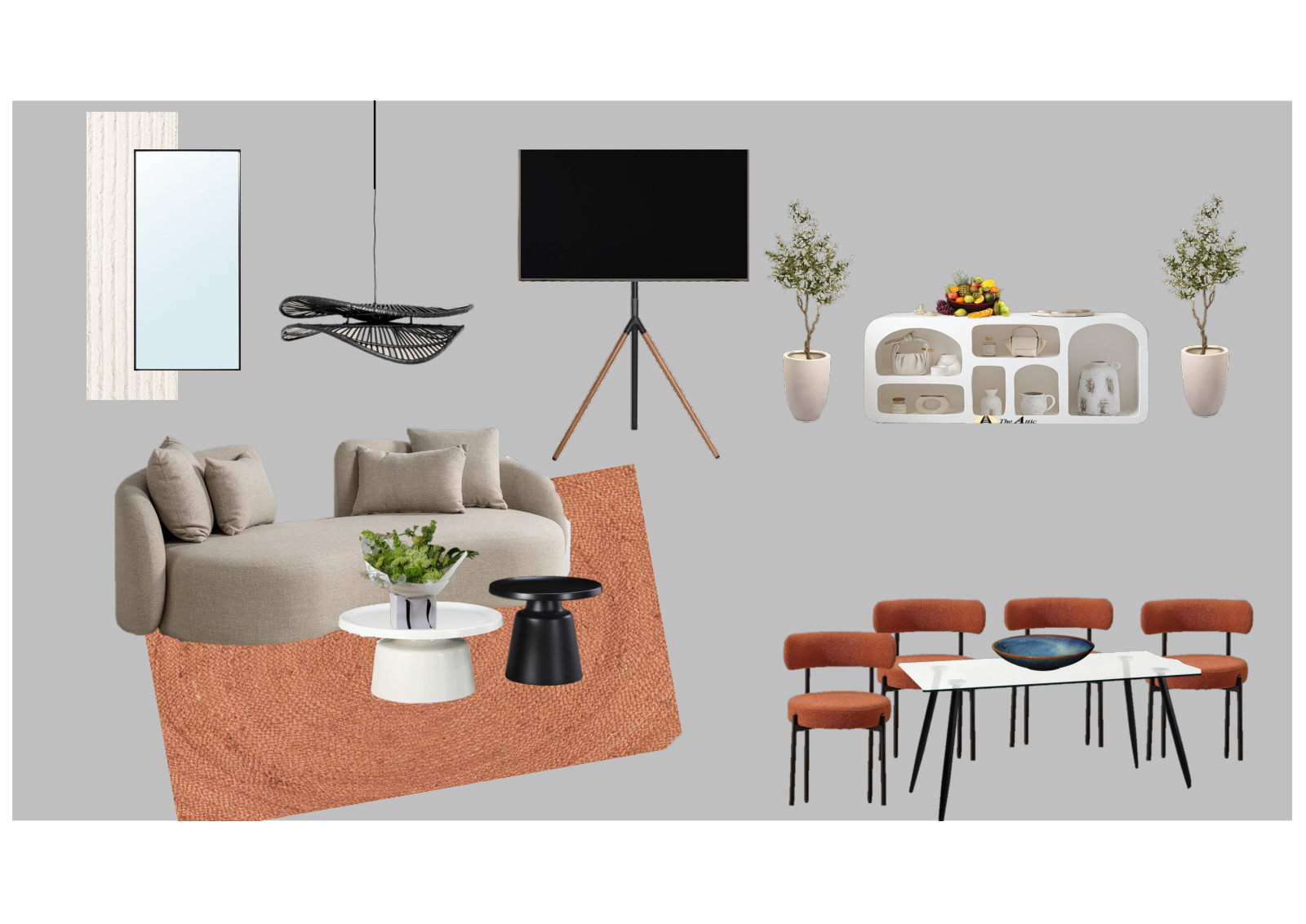 Mediterranean Feeling moodboard