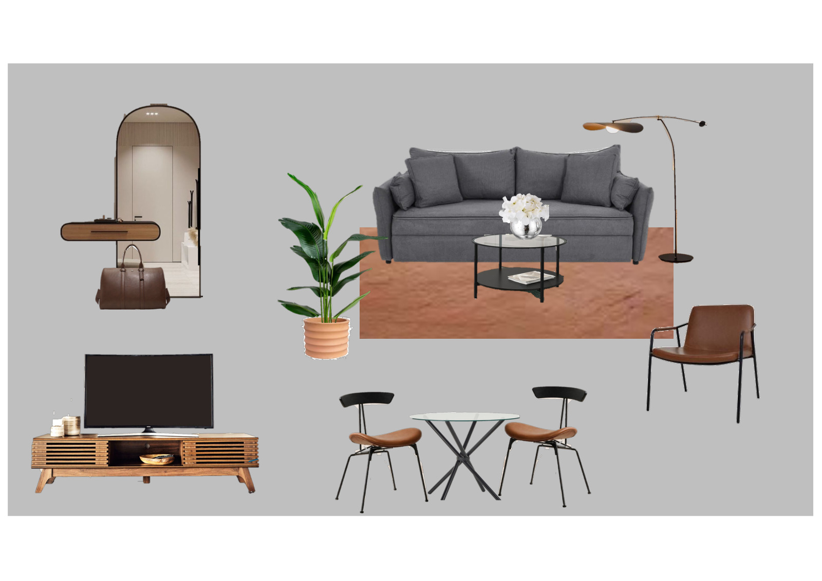 Young and Fancy moodboard