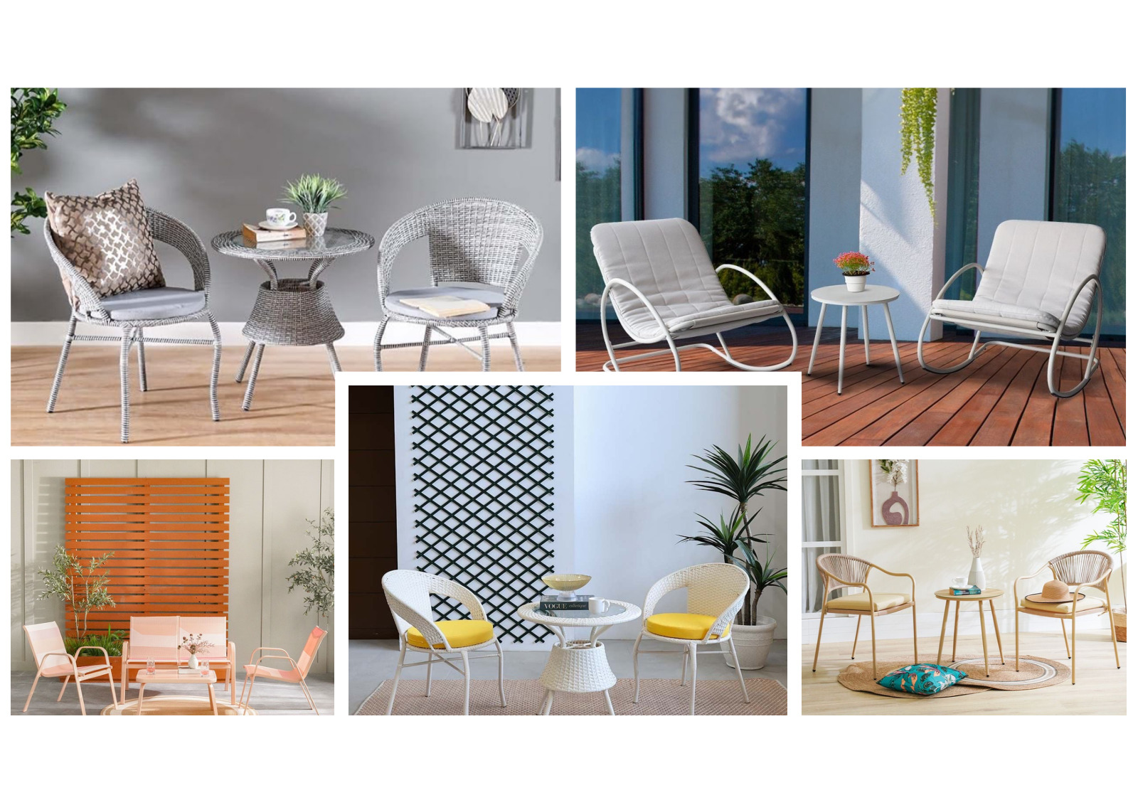 Balcony seating concepts
